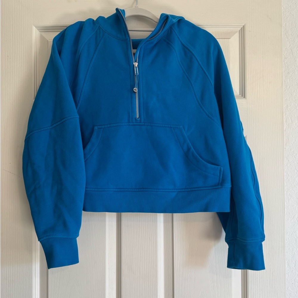 Lululemon scuba hoodie poolside blue